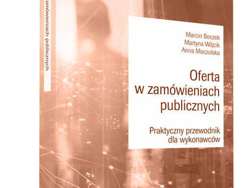Oferta w zamówieniach publicznych według nowej ustawy Pzp